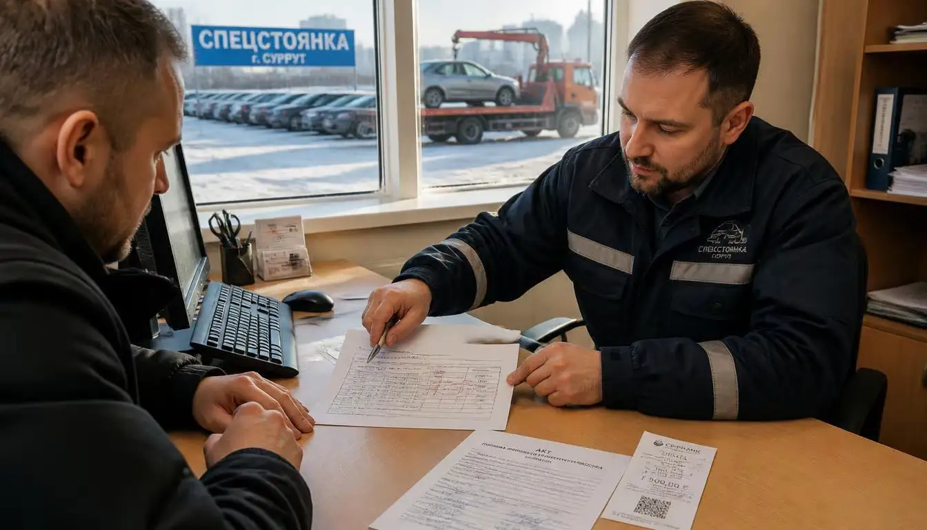 Штрафстоянка в Сургуте — проверка счёта за хранение автомобиля и действующий тариф ХМАО-Югры, ХМАО-Югра