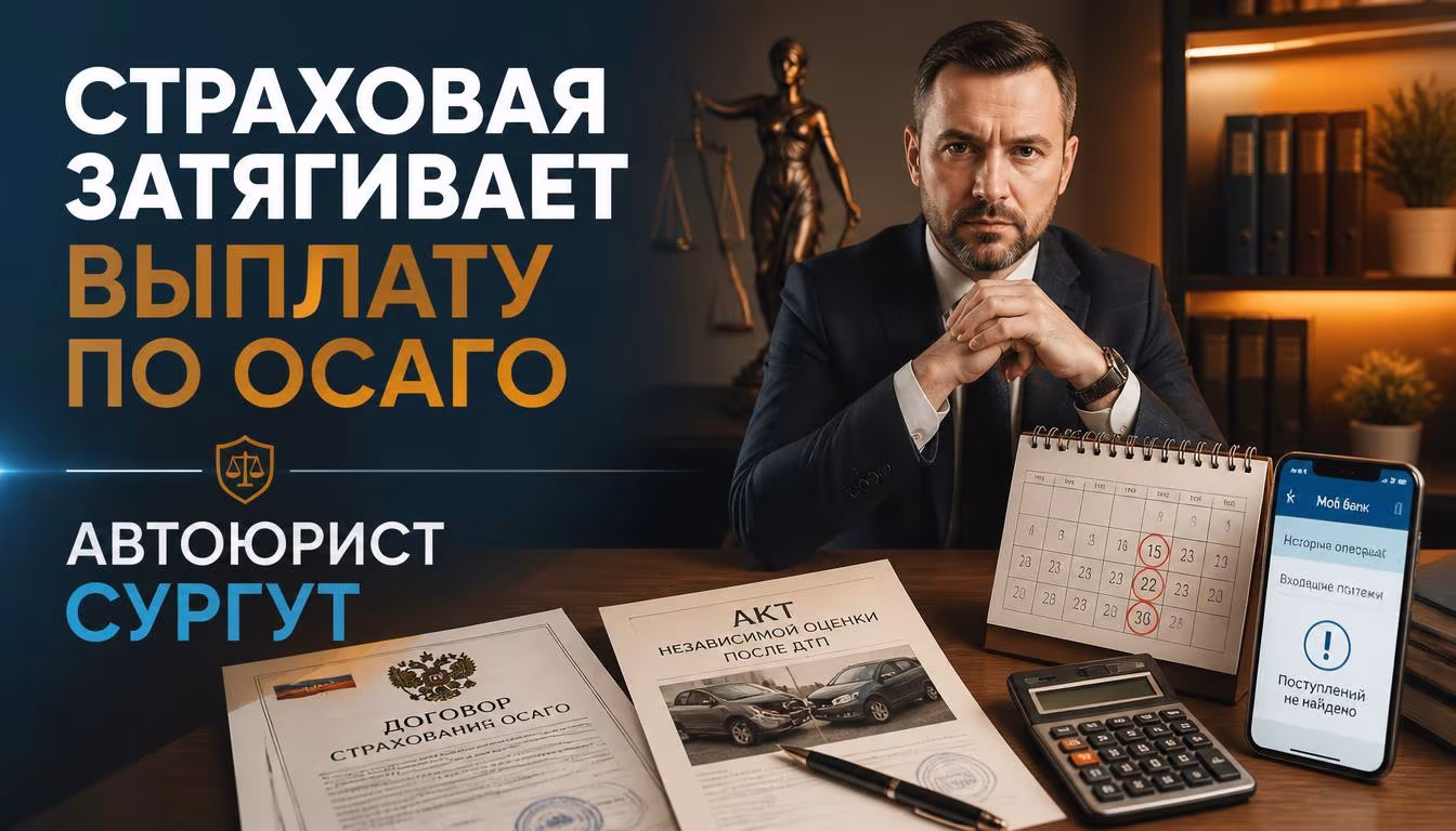 Страховая затягивает выплату по ОСАГО: неустойка и санкции