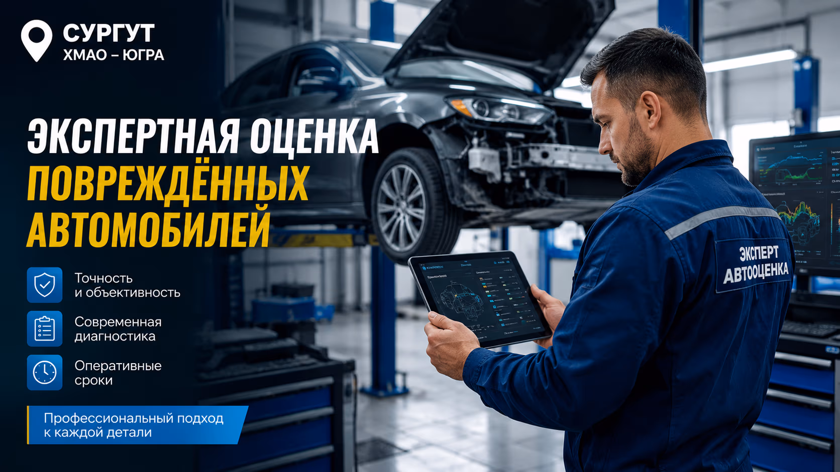 Независимая экспертиза авто в Сургуте