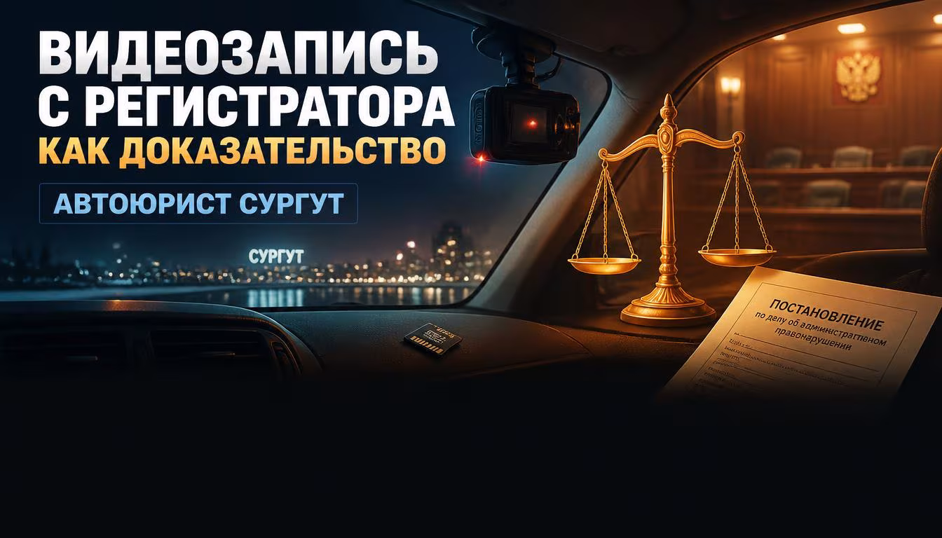 Видеозапись с регистратора как доказательство: инструкция