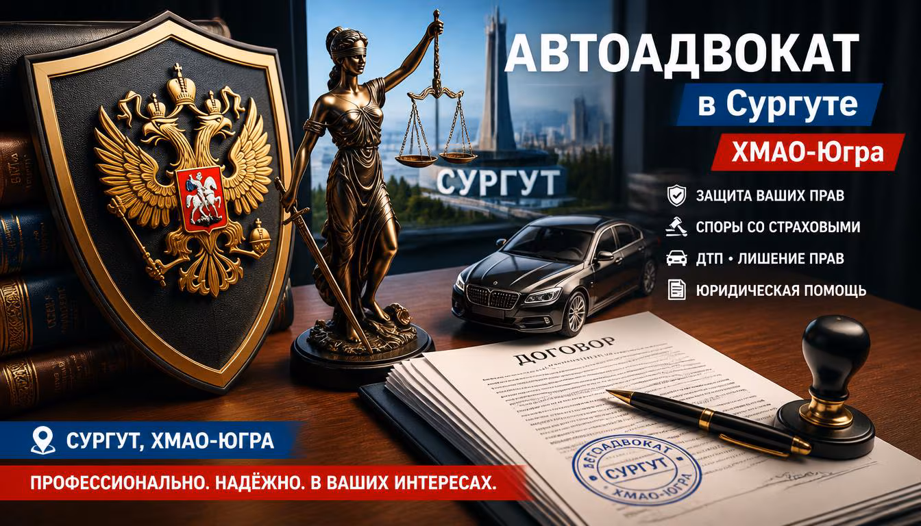 Автоадвокат в Сургуте — кто это и когда нужен