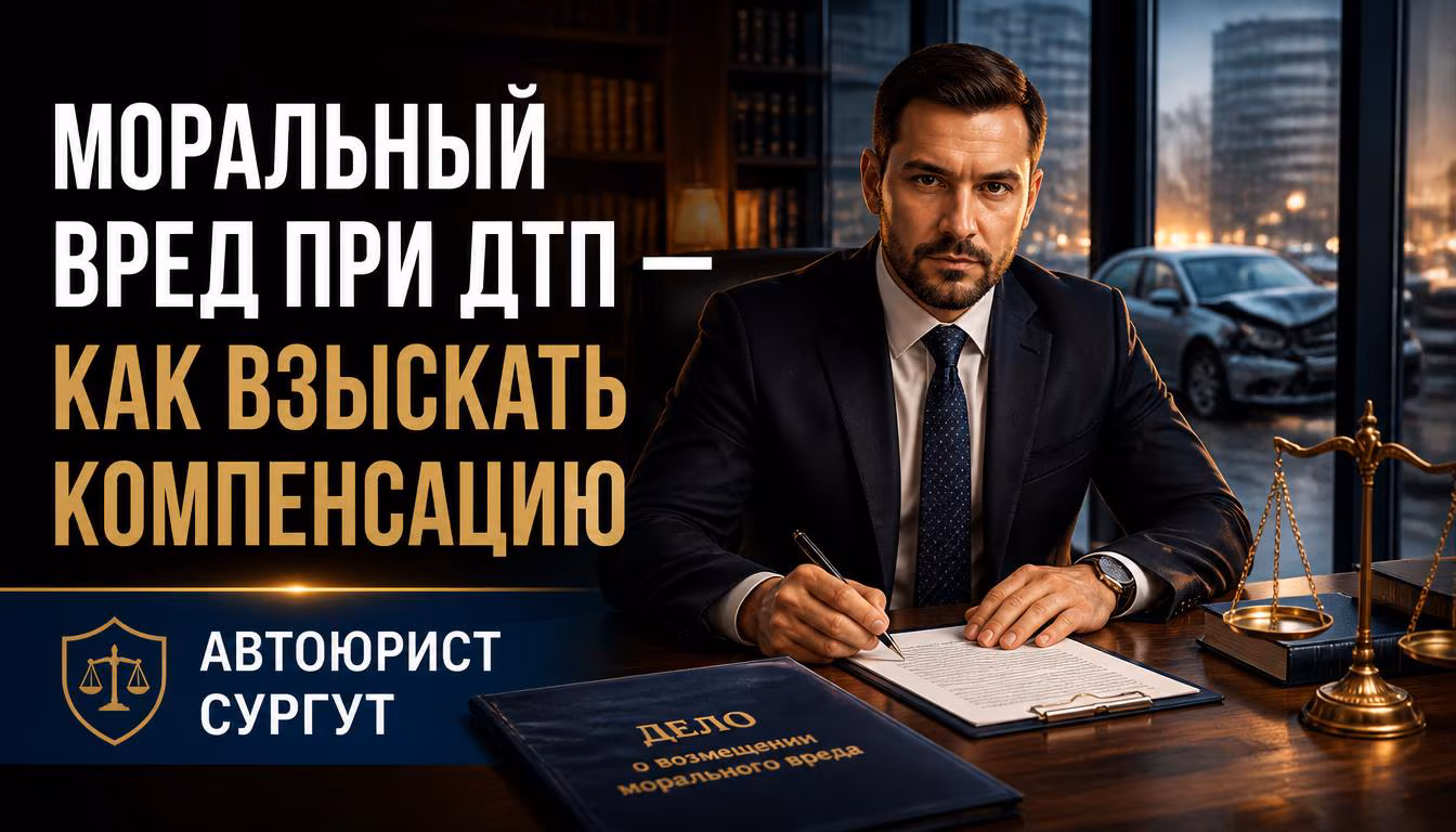 Моральный вред при ДТП в Сургуте: как взыскать компенсацию