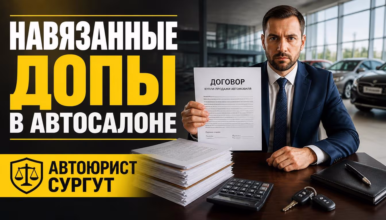 Навязанные допы в автосалоне: как вернуть деньги