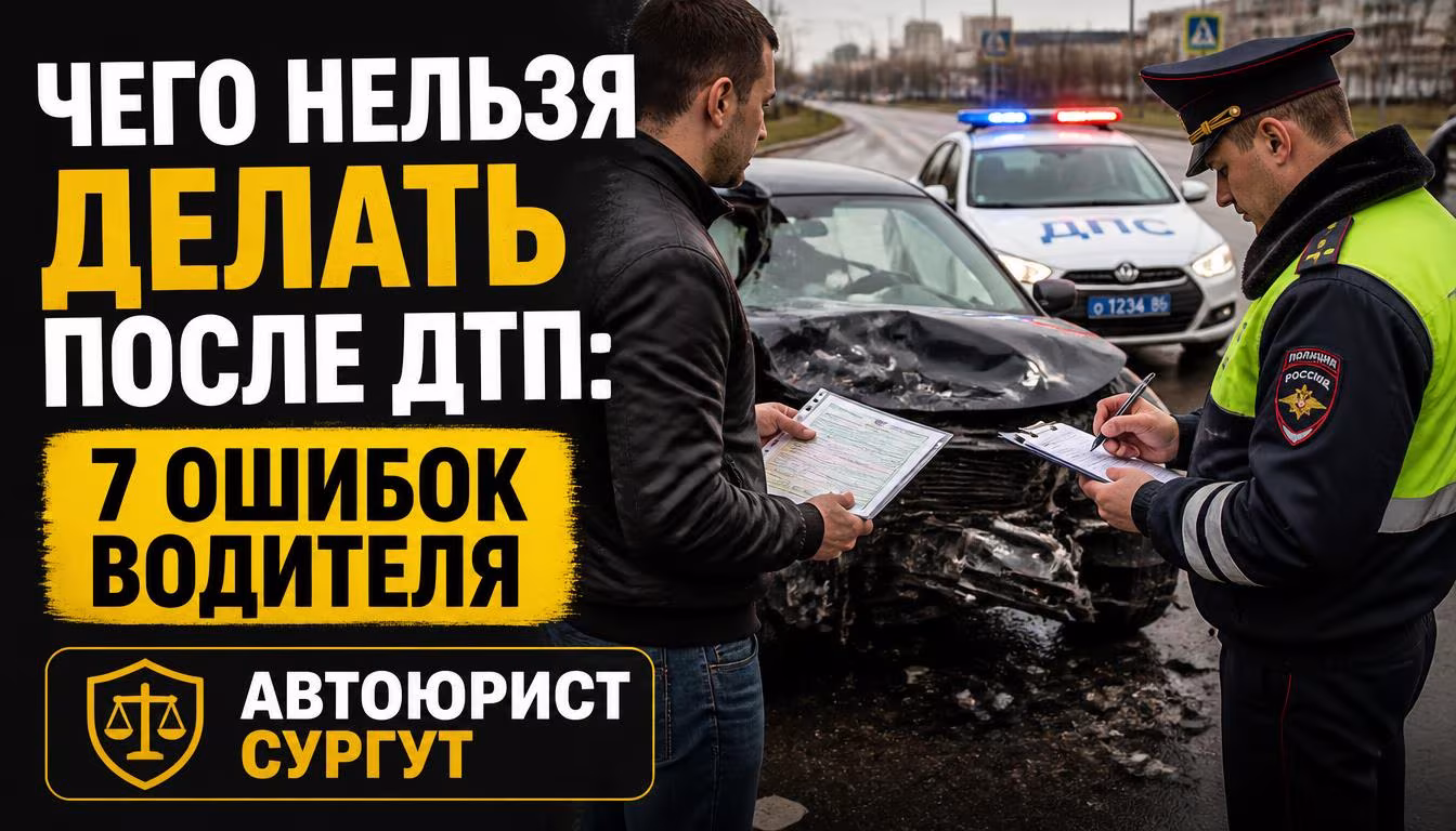 Чего нельзя делать после ДТП: 7 ошибок водителя